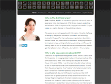 Tablet Screenshot of damlibrarian.com